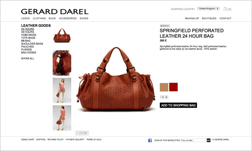 gerard darel e-boutique