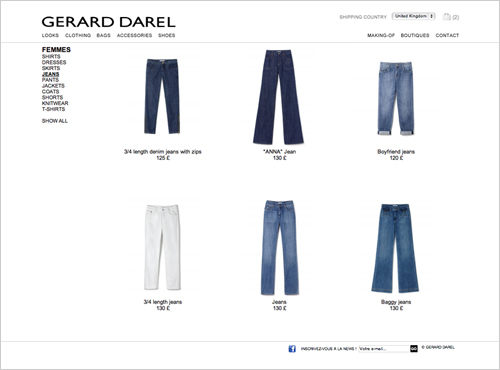 gerard darel e-boutique